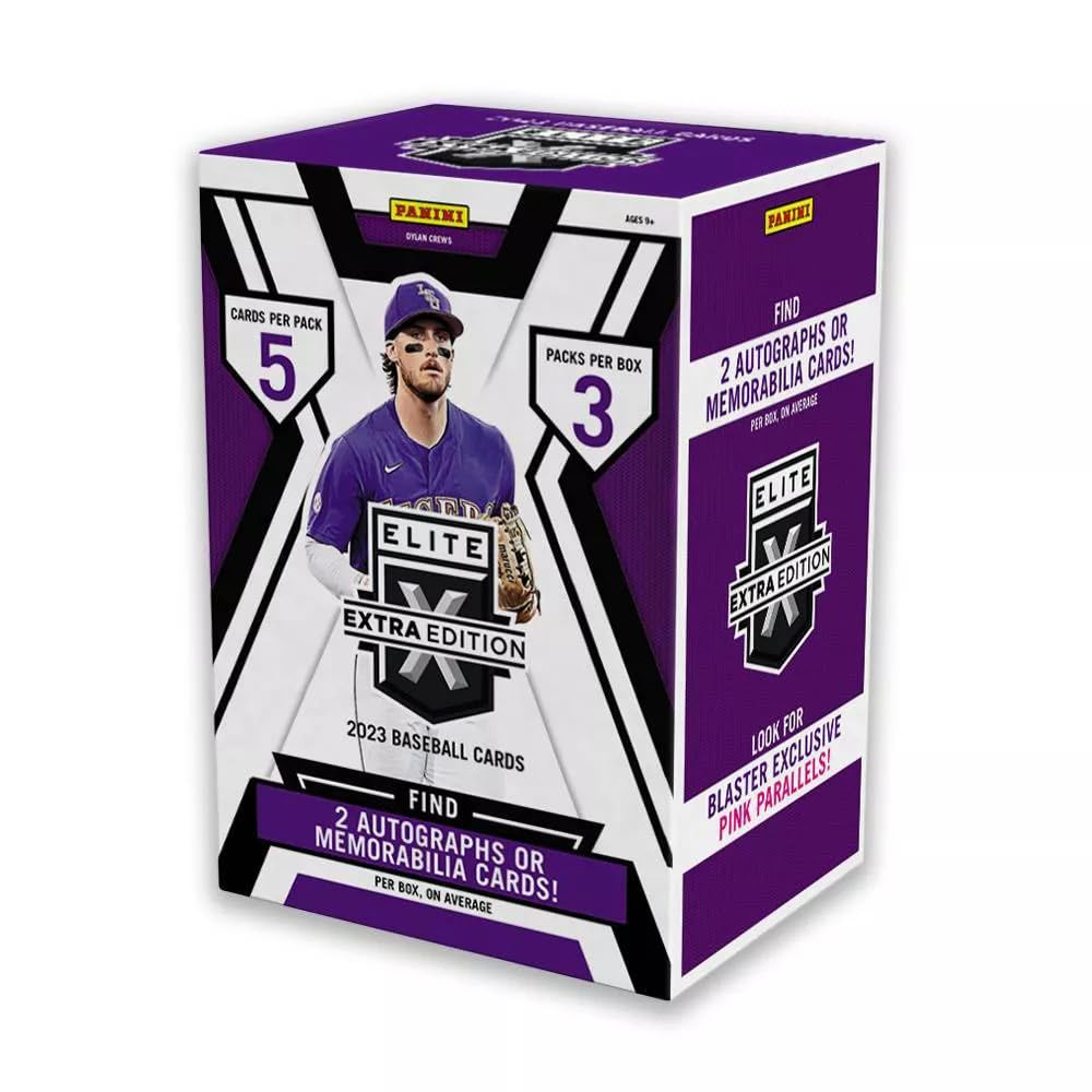 2023 Panini Elite Extra Edition Baseball Blaster Box