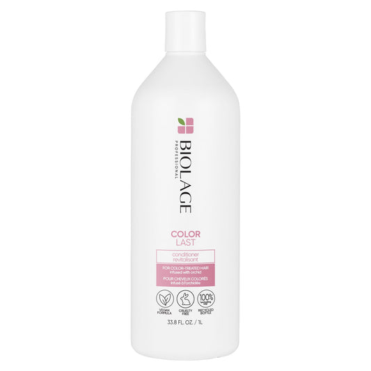 BIOLAGE Conditioner ColorLast Conditioner Helps Protect Hair and Maintain Vibrant Color For Color-Treated Hair Color Safe Paraben Free Silicone-Free Vegan